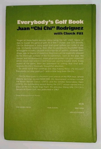 Everybody's Golf Book Inscribed by Juan "Chi Chi" Rodriguez  - Picture 2 of 12