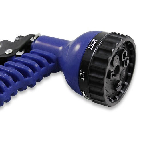 B2G1 Free Garden Lawn Hose Nozzle Head Water Sprayer Blue - 7 SPRAY PATTERNS! - Picture 7 of 12