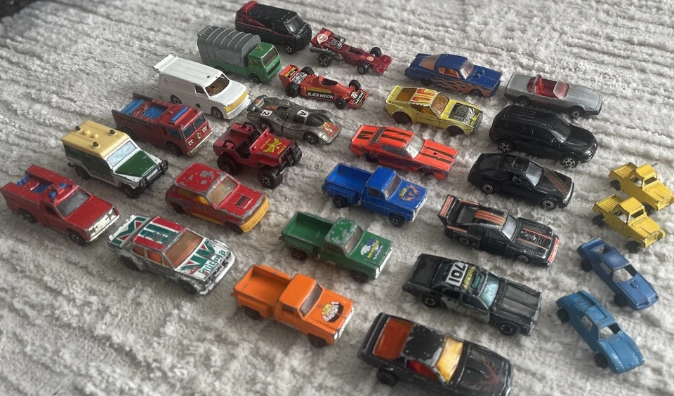 大号 批量 - 29 件 复古,火柴盒,主要,YATMING,TOOTSIE 玩具车,卡车 — 第 3/4 张图片