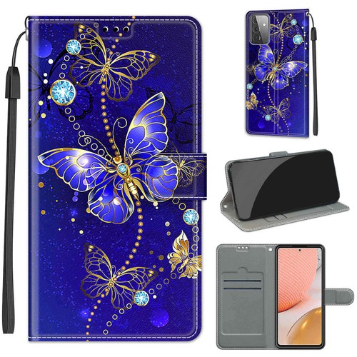 Cat Rose Butterfly Wallet Phone Case For Samsung A52 A42 A12 A32 A70 A72 A51 A22 - 第 27/45 張圖片