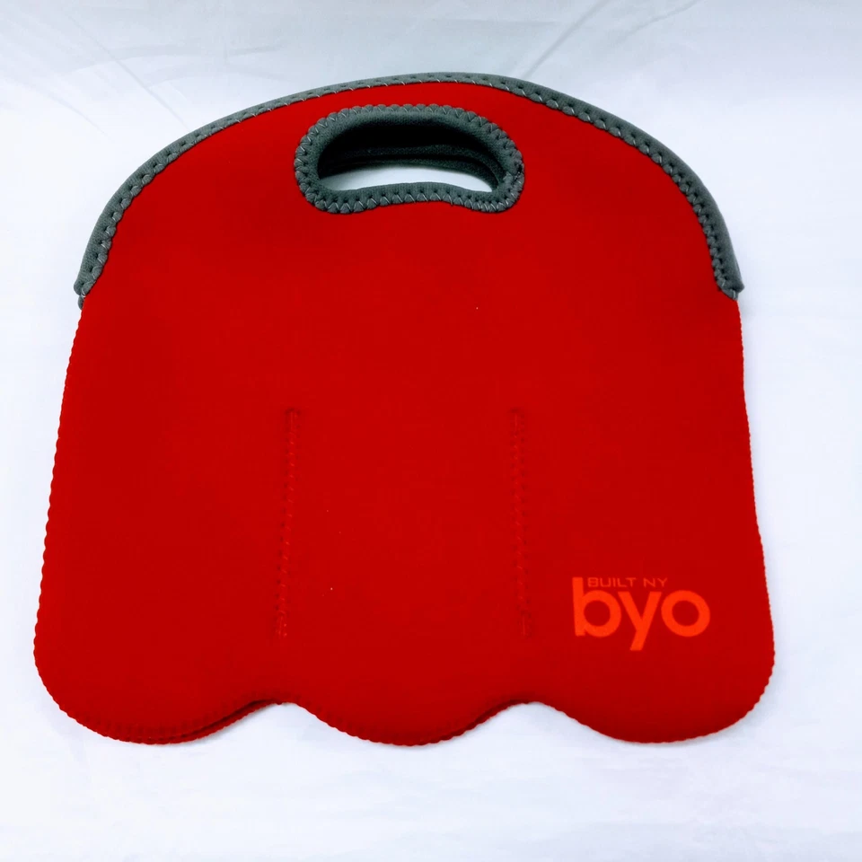 BYO 6 botellas Chevrolet Racing aislado neopreno rojo portaequipajes Foto 2 de 2