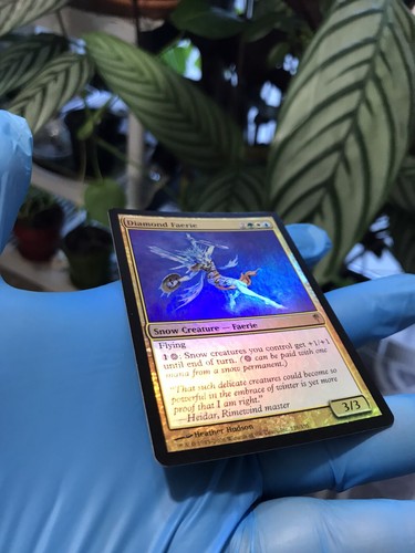 FOIL Diamond Faerie - Coldsnap - LP/NM - MTG - Condition Shown In Many Pictures - Picture 21 of 24