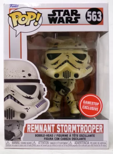 Funko Pop! Star Wars 563 Remnant Stormtrooper Gamestop Exclusive Vinyl Figure