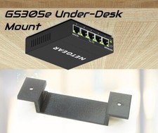 Under Desk Mount for NetGear GS305E Network Switch Mounting Bracket