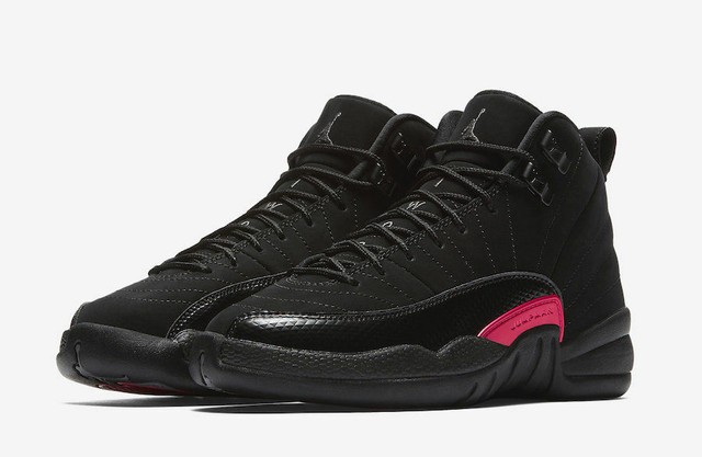 pink black 12s