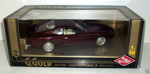 GUILOY 1/18 - 67550 ASTON MARTIN DB7 - METALLIC RED