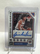 2023-24 Jericho Sims Donruss Optic Signature Series Auto