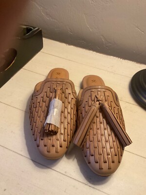 NWOT Women's Johnston Murphy Mules/Open Back Loafers sz 8M