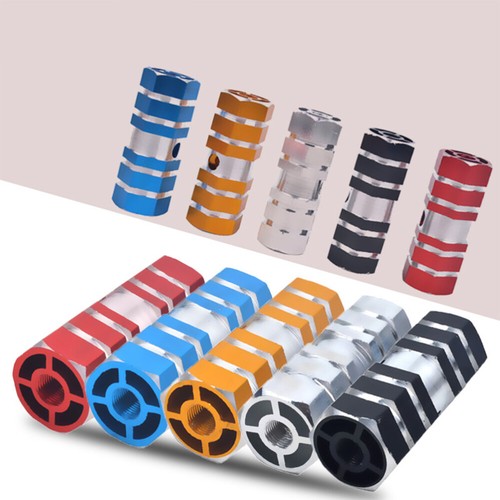 Folding E Bike Pedals Bicycle Passenger Pegs Cylinder Stunt - Picture 4 of 11