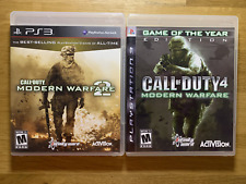Call of Duty 4: Modern Warfare + Call of Duty Modern Warfare 2 (PlayStation 3)