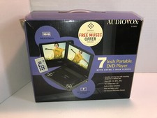 Audiovox D1708ES 7-Inch Portable DVD Player w/ Accessories  Headrest Monitor