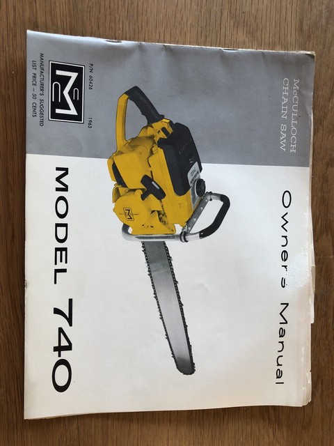Owners Manual 1010 Automatic Chainsaw Owners Manual 1010 Automatic Chainsaw