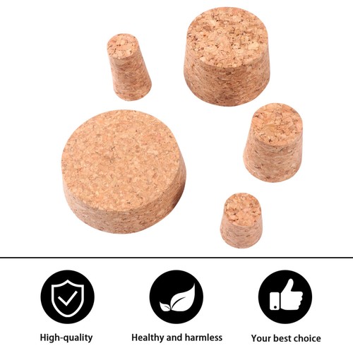 Cork Plugs Set Wooden Bottle Plug Wine Bottle Closer Assorted Size Cork Stoppers - Picture 9 of 12