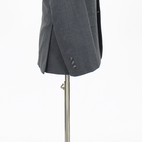 Nordstrom 34S Gray Sport Coat Blazer Jacket Solid 2B Wool - Picture 8 of 11