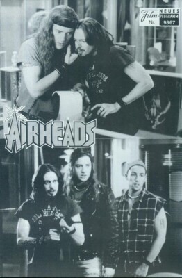 Neues Filmprogramm Nr. 09867 Airheads (04 Seiten) Brendan Fraser
