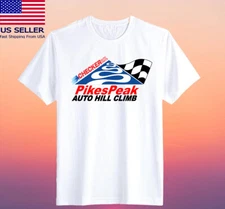 Checker Auto Parts Pikes Peak Auto Hill Climb Men's White Size S-5XL