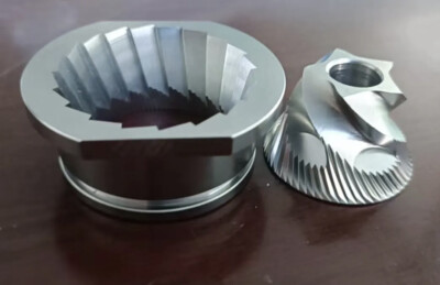 2 Piece Conical Grinder Set Kit w/Ring Discs Cone for Saeco Jura Gaggia Nivona 