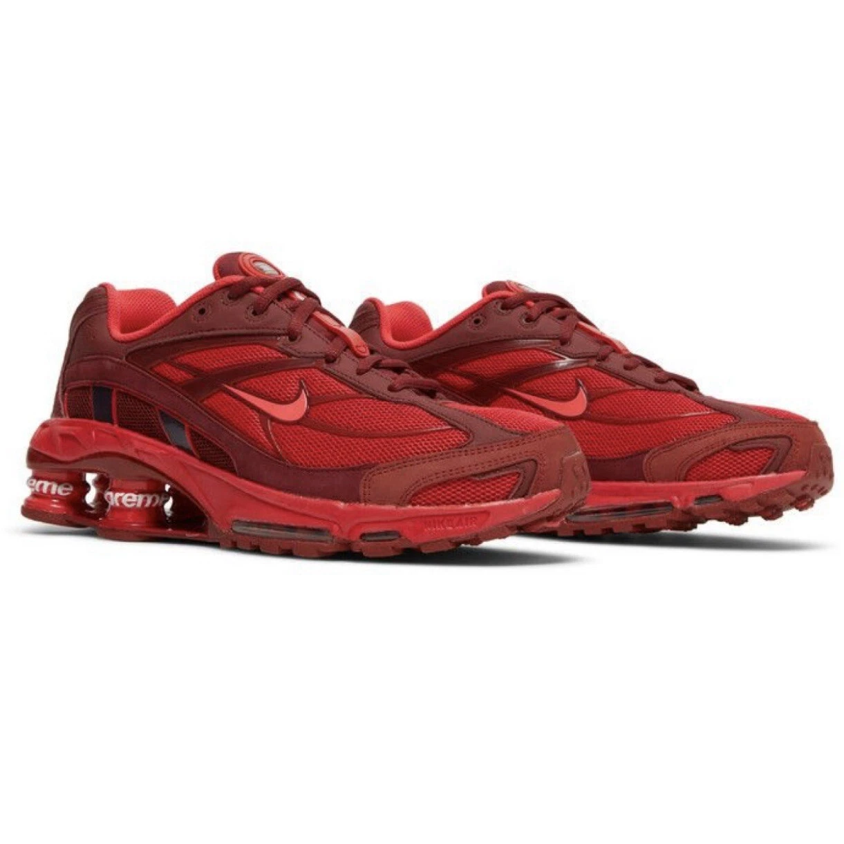 Supreme x Nike Shox Ride 2 Speed Red   Taille 10   DN1615 600   Deadstock