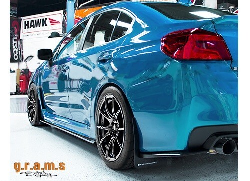 Rear Spats / bumper extensions to fit Subaru Impreza 11-14 HT v9 - Picture 4 of 7