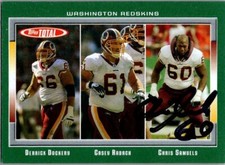 2006 -Chris Samuels- Topps Total Autograph/Signed/Auto Football Card #299