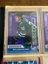 2021-22 Upper Deck Ice Sub Zero #SZ-40 William Eklund #'d 478/999