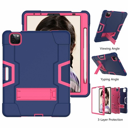 Shockproof Cover Heavy Duty Stand Case For iPad Pro 11'' 12.9 2021 Air 4 5 Mni 5 - Picture 59 of 104