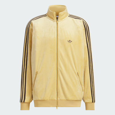 【archive】adidas Velor Track-jacket adidas Velour Track Jacket Golden Beige JM2270 Japan Size | eBay