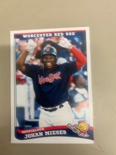 Johan Mieses Card 2021 Worcester Red Sox Team Card