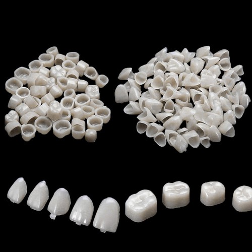 2 Packs Dental Temporary Crown Material For Anterior + Molar Teeth Veneers N FT