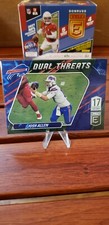 2021 Donruss Elite Josh Allen - Dual Threats - Insert Card - Buffalo Bills #DT2