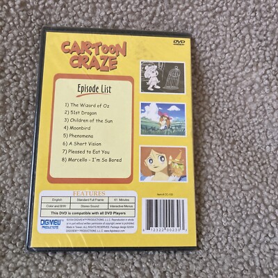 Cartoon Craze Presents - The Wizard of Oz and Friends (DVD, 2006