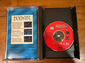 The Amazing Spider-Man Vs the Kingpin Sega CD-AUTHENTIC w/ Manual & Registration