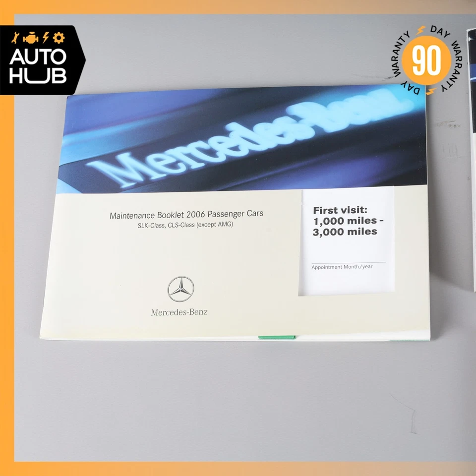 Mercedes-Benz W219 CLS500 2006 manual del operador del propietario conjunto de libro OEM Foto 2 de 4