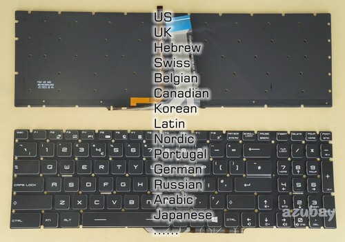 Klawiatura do MSI MS-1784 MS-1785 MS-1791 MS-1792 MS-1793 MS-1794 MS-1795, RGB - Zdjęcie 1 z 20