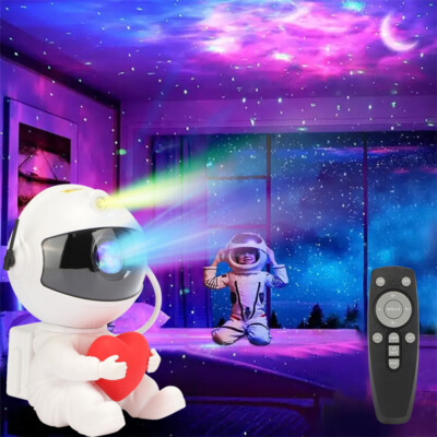 LED Astronaut Sternenhimmel Projektor Lampe Galaxy Nebula Nachtlicht Kinder DHL