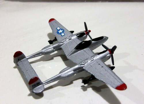 Dyna Flites Die-Cast USAF Lockheed P-38 Lightning 3.75" Wingspan - Picture 2 of 4