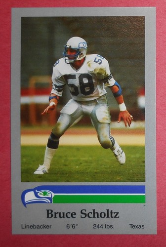 Seattle Seahawks - Washington State Crime & Coca-Cola Set di 16 carte - 1987 - Foto 14 di 19