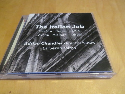 ADRIAN CHANDLER - Italian Job (2017) - CD - Caldara/Corelli/Tartini/Vivaldi - Picture 1 of 3
