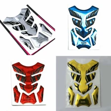 3D Gel Waterproof Motorcycle Oil Gas Fuel Tank Pad Protector Sticker Decal