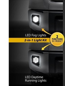 2017 Toyota Tundra Auer 2 In 1 Led Drl Fog Light Kit Upgrade Image Is Loading 2017 Toyota Tundra Auer 2 In 1