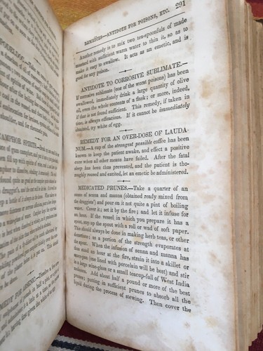 Miss Leslie New Receipts for Cooking 1854 Antique Cookbook - Picture 14 of 15