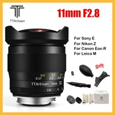 TTArtisan 11 mm F2.8 obiettivo full frame fisheye per Fuji Sony Nikon Canon Leica L/M