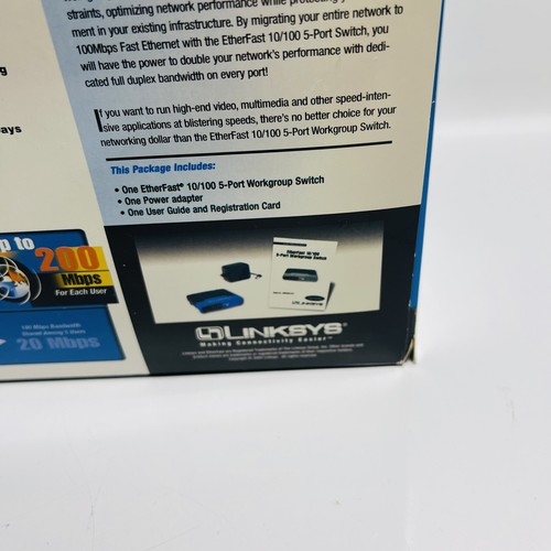 Linksys EtherFast (EZXS55W) External Switch 5-Ports - Picture 4 of 12