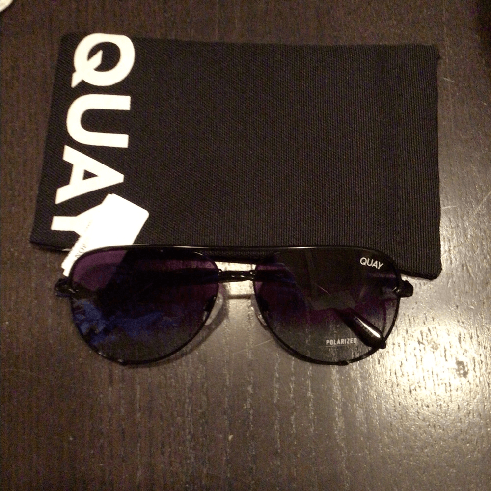 NEW! Rare Quay high key micro polarized sunglasses | eBay display picture 3