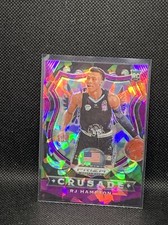 2020-21 Panini Prizm Purple Ice 93 Rj Hampton Rc 91/149