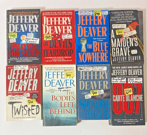 Lot of 20 - Jeffery Deaver Paperbacks - Lincoln Rhyme + Standalones w/ FIRST EDS - Picture 5 of 19