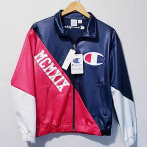 Jacket Size S Navy Blue Red 