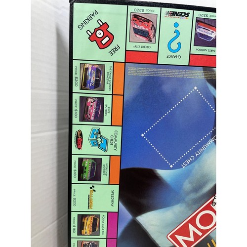 NASCAR Monopoly Board Game Room Decor Replacement Piece - Picture 5 of 9
