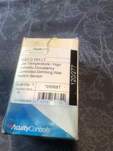 Sensor Switch WSX D WH Wall Switch, White