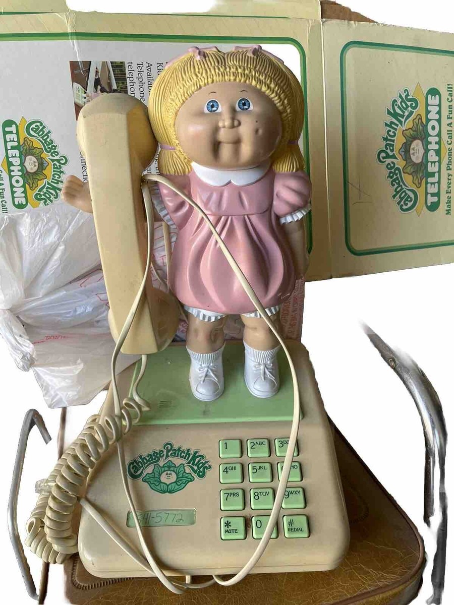 1984 Little People / Cabbage Patch Kids Phone. Vintage, Has
